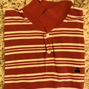 Red and White Brooks Brothers XL